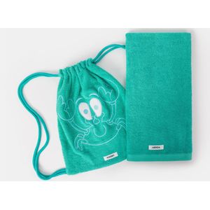 Handdoek Woody heremietkreeft op zakje
