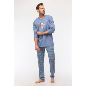 Pyjama heren woody broek strepen