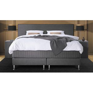 Boxspring Set Serta Limited Classico Vlak-180-210-Romeni 6032 Dark Grey-1 Medium