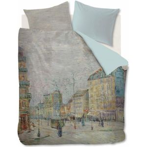 Beddinghouse x Van Gogh Museum Boulevard dekbedovertrek - Lits-Jumeaux XL - 260x200/220 - Grijs