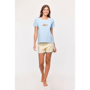 Pyjama dames Woody luiaard headphones