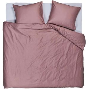 Beddinghouse Conscious Dekbedovertrek - Tweepersoons - 200x200/220 cm - Roze