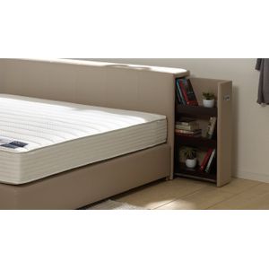 Boxspring Set Swisssleep Lounge Plus-160-Crush Ecru lederlook