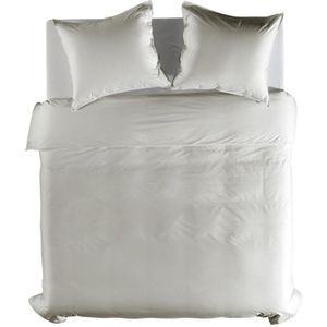 Dekbedovertrek Yellow Percale - Tender Grey