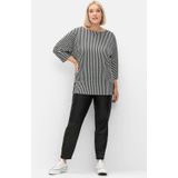 Leggings aus leicht glänzendem Lederimitat, schwarz, Gr.40