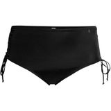 Bikinihose mit Shaping-Einsatz, seitliche Raffung, schwarz, Gr.40