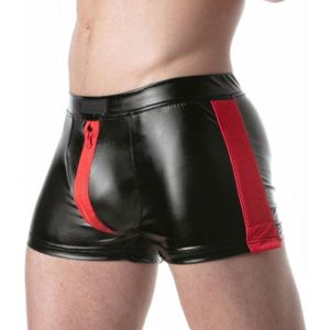 Leader Menswear Brut Zipper Shorts - Rood