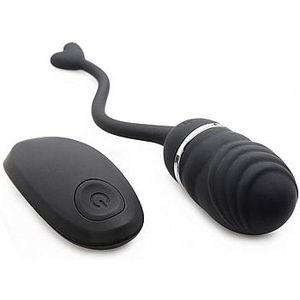 O-Bomb Oplaadbare Remote Control Egg Vibrator - Zwart