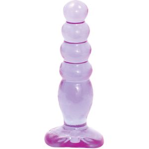 Doc Johnson - Crystal Jellies Anal Delight - Paars
