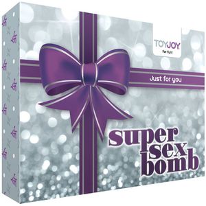 Super Sex Bomb Vibrator Cadeauset - Paars
