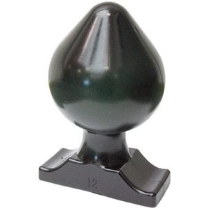 All Black Gerard Butt Plug - 12 cm