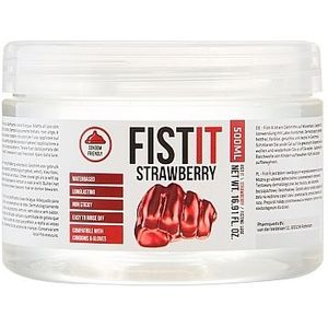 Fist It Glijmiddel Aardbei- Extra Dik - 500ml