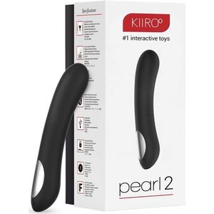 KIIROO Pearl 2 Interactive G-Sport Vibrator Zwart