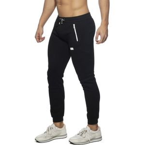 Joggingbroek Met Dubbele Rits - Zwart