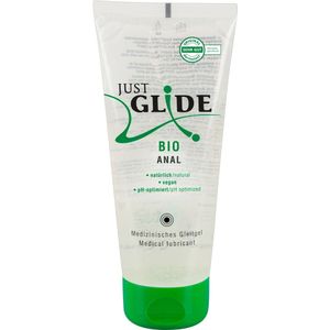 Just Glide Bio Waterbasis Anaal Glijmiddel - 200ml