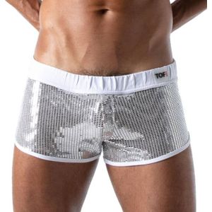TOF Paris Star Mini Shorts - Zilver