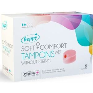 Beppy Soft + Comfort Tampons Wet - 2 stuk