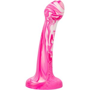 Dildo Twisted Bulb Tip Roze