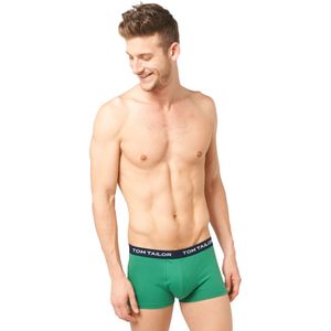 Tom Tailor Boxershort 3 Pack Red-Navy-Green