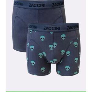 Zaccini Underwear 2-pack boxershorts ALIEN