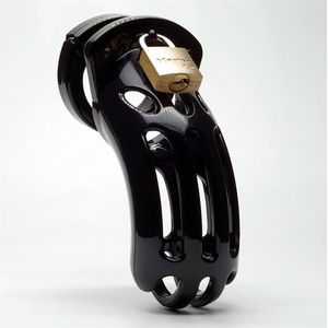 CB-X The Curve Chastity Cage - Zwart