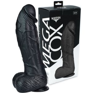 Realistische Dildo Kiotos Cox MEGA 06 - Zwart