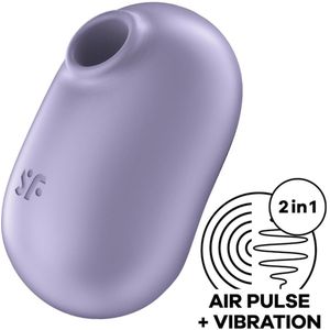 Satisfyer Pro To Go 2 Luchtdruk Vibrator - Paars
