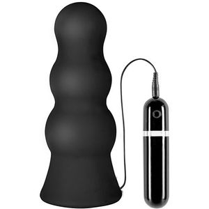 Vibrerende Buttplug met Ribbels - 20 cm