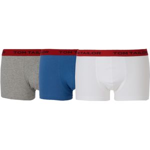 Tom Tailor Boxershort 3 Pack Melange-Red