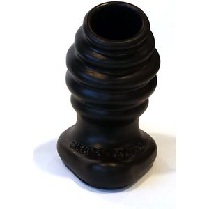 Oxballs Butt-Hole Rippled Fuckplug Black Large