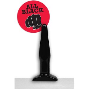 All Black Rick Butt Plug - 12 cm