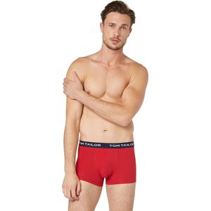 Tom Tailor Boxershort 3 Pack Red-Melange