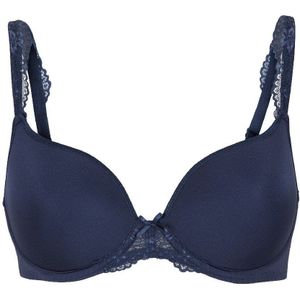 LingaDore Daily Lace Uni Fit T-Shirt BH - Navy