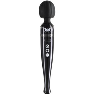 Wand Vibrator Pixey Deluxe Zwart Chrome