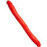 Dubbele Dildo Stretch No. 77 - Rood