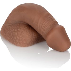 Siliconen Packing Penis 12.75 cm - Bruin