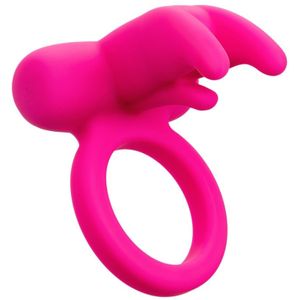 Oplaadbare Vibrerende Cockring Triple Clit