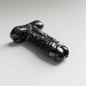 All Black Steroid The Personal Trainer Dildo - Zwart