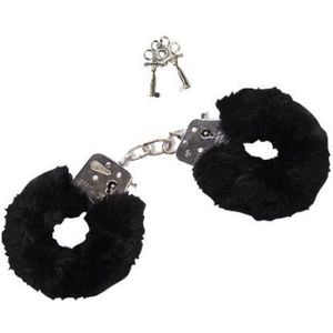 Furry Love Cuffs Black