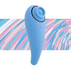 Tapping en Tickling Vibrator - Blauw