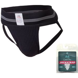 MM Jockstrap Zwart - 3 inch