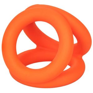 Cockring Alpha Tri-Ring - Oranje