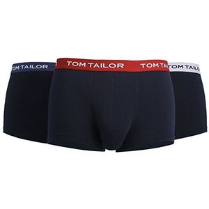 Tom Tailor Boxer Brief 3 Pack Blue-Dark Red-Light Grey