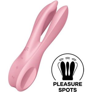 Satisfyer Threesome 1 Clitoris Vibrator - Roze
