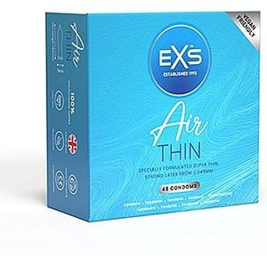 48 Condooms EXS Air Thin Retail Pack