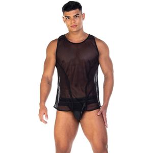 GIGO Fetish Tank Top - Zwart