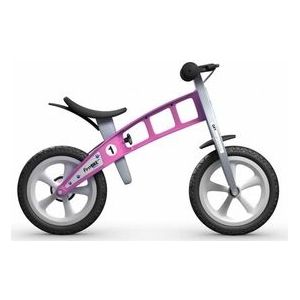 Loopfiets FirstBike Basic Pink With Brake