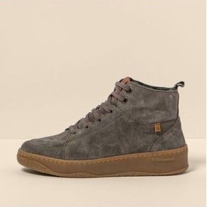 El Naturalistaunisex. 2584311R3005_039 Leren enkellaarsjes N5843 Geo grijs (41), Leer, 1 tot 3 cm, Veters, Casual