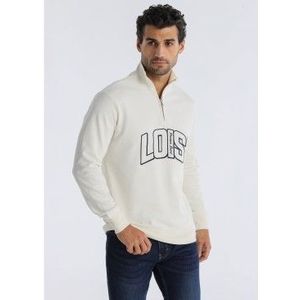 Lois Jeansvoor mannen. 166253512 Andre Java beige sweatshirt (XS), Casual, Katoen