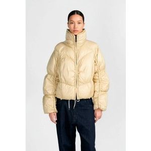 Canadian Classicsvoor vrouwen. CN.G225431W Jas Camille midden geel (XS), Casual, Nylon